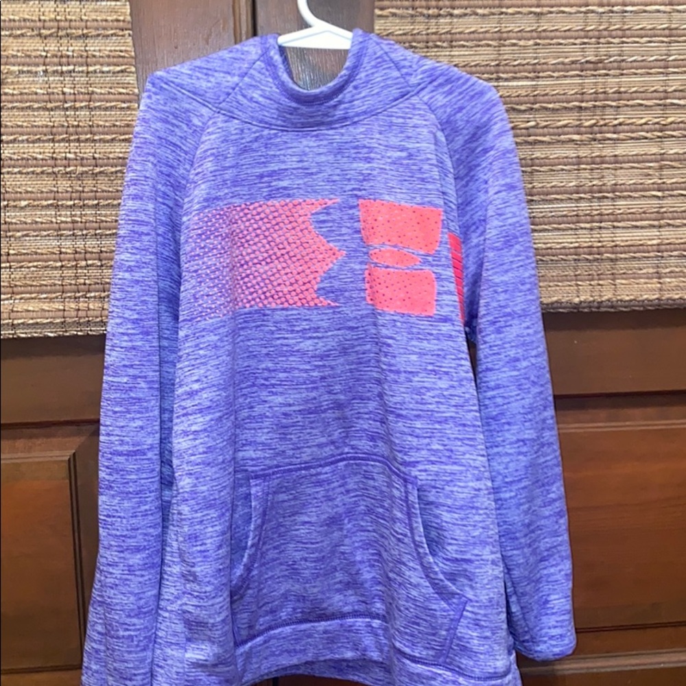 Purple under armour jacket